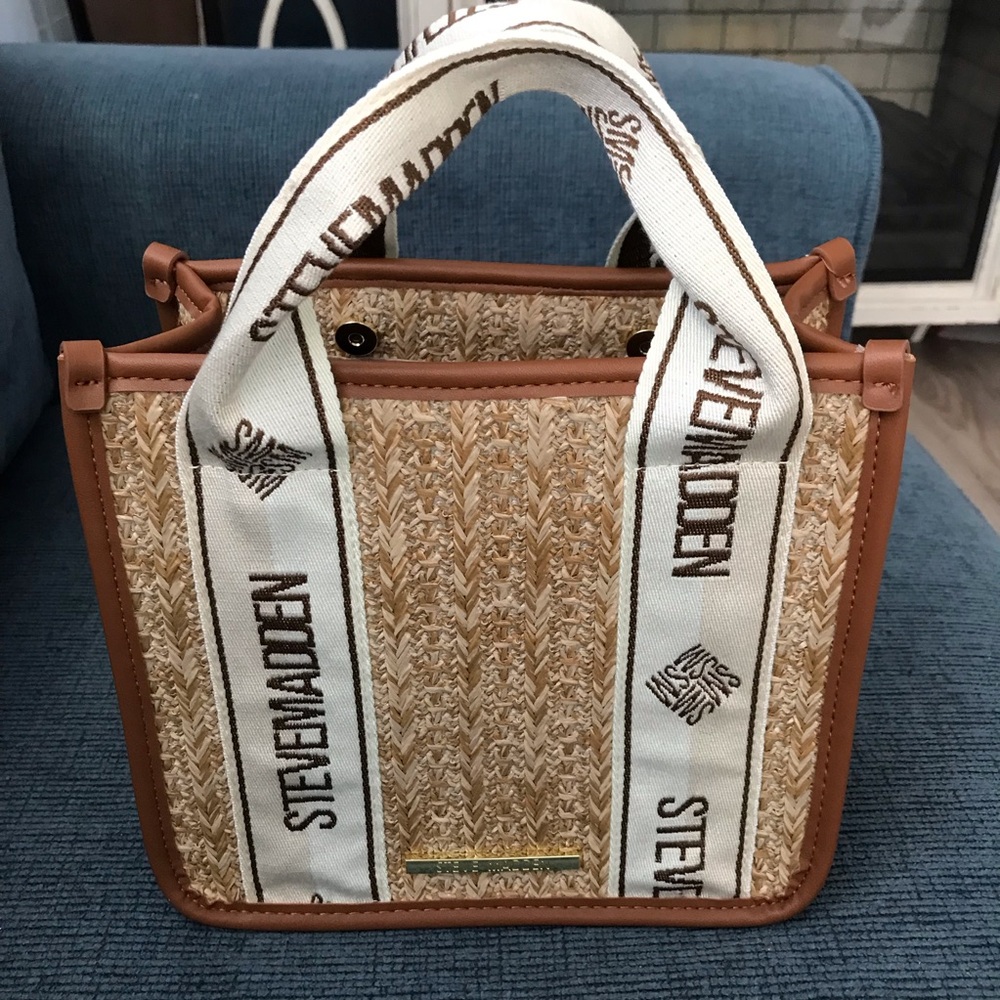 Steve Madden Bwebber Convertible Tote Bag - Picture 3 of 14